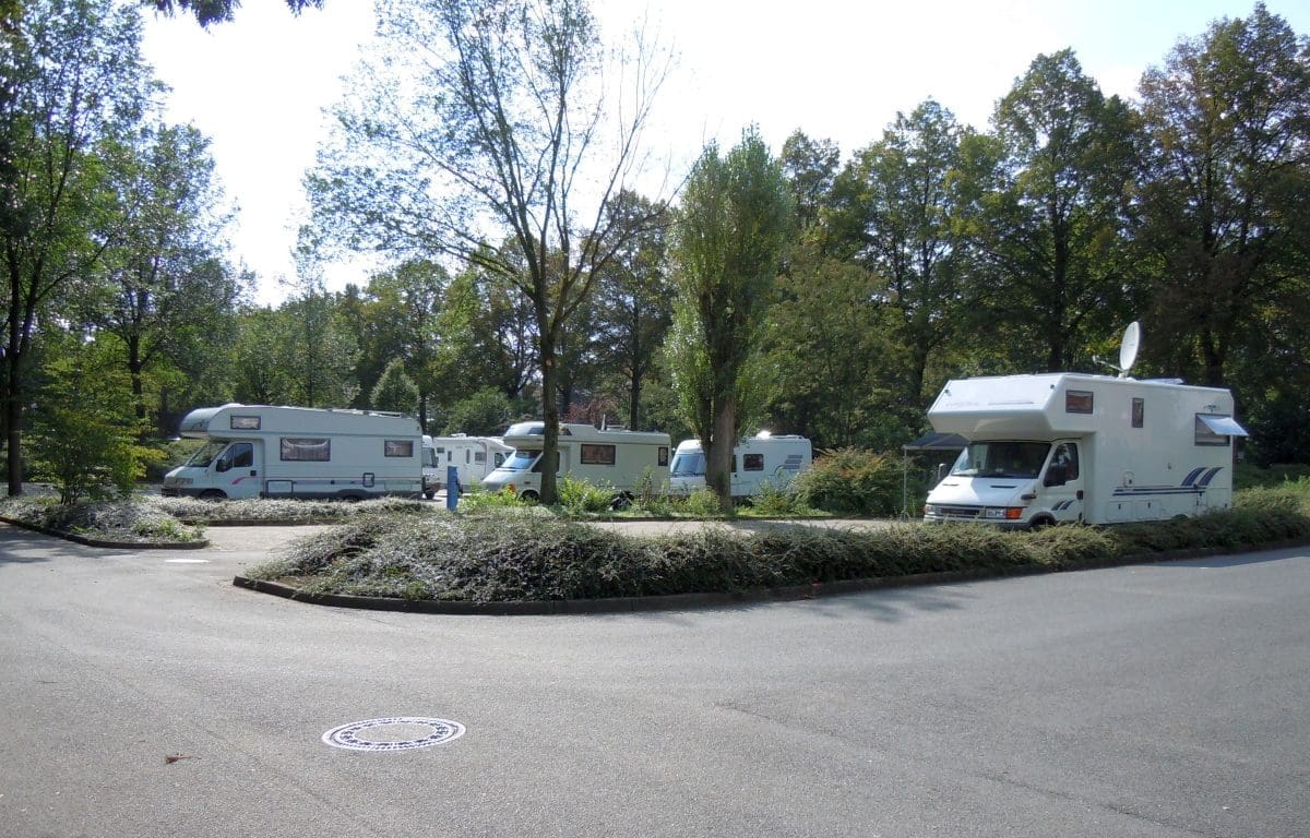 Wohnmobilpark am Aasee in Bocholt