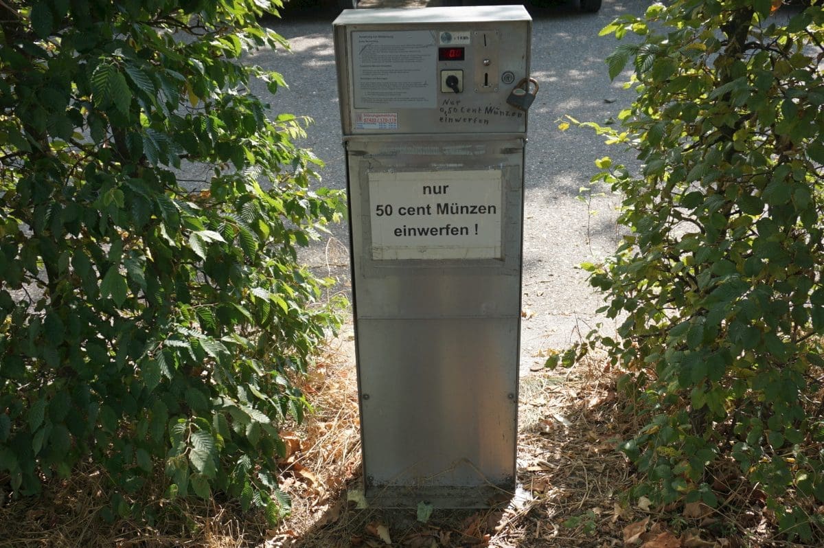 Wohnmobilstellplatz an der Eyach