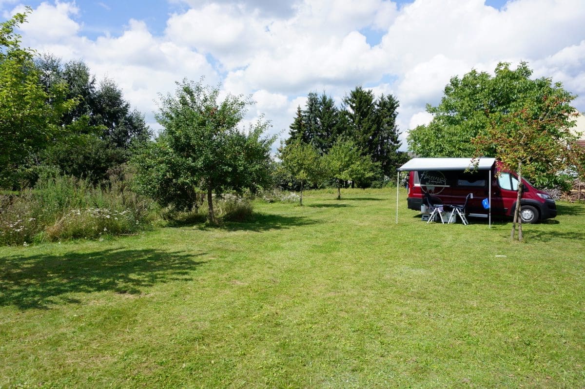 Wohnmobilstellplatz Ruheoase Obstwiese