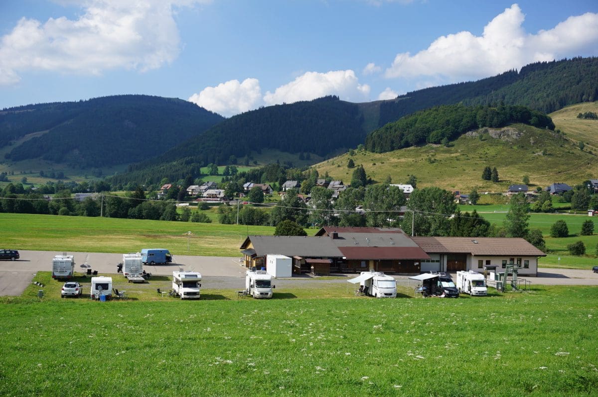 Wohnmobilstellplatz am Spitzenberg