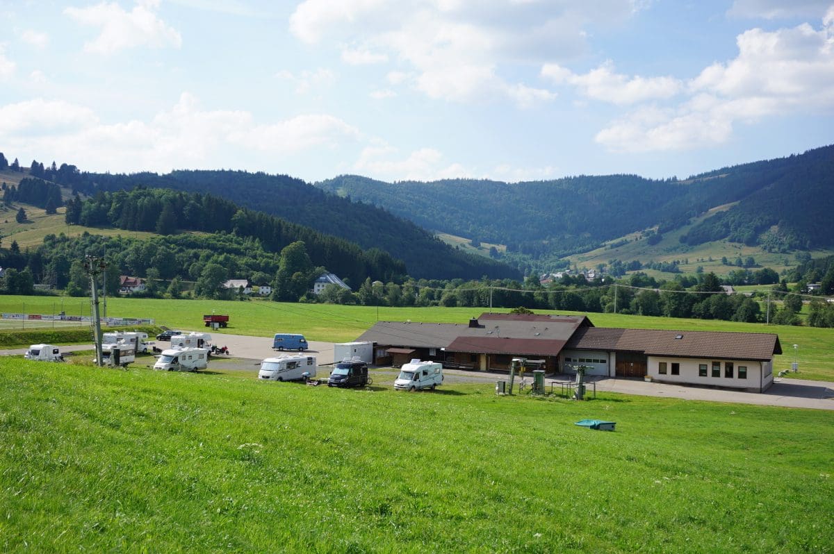 Wohnmobilstellplatz am Spitzenberg