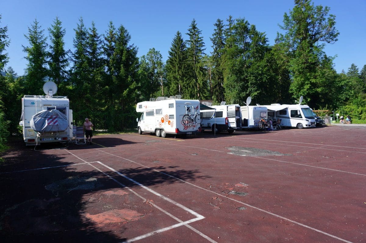 Wohnmobilstellplatz am Sportzentrum Benediktbeuern