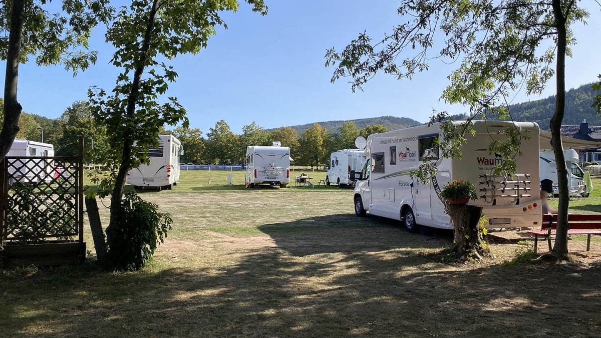 Wohnmobilstellplatz am Familienbad tabbs