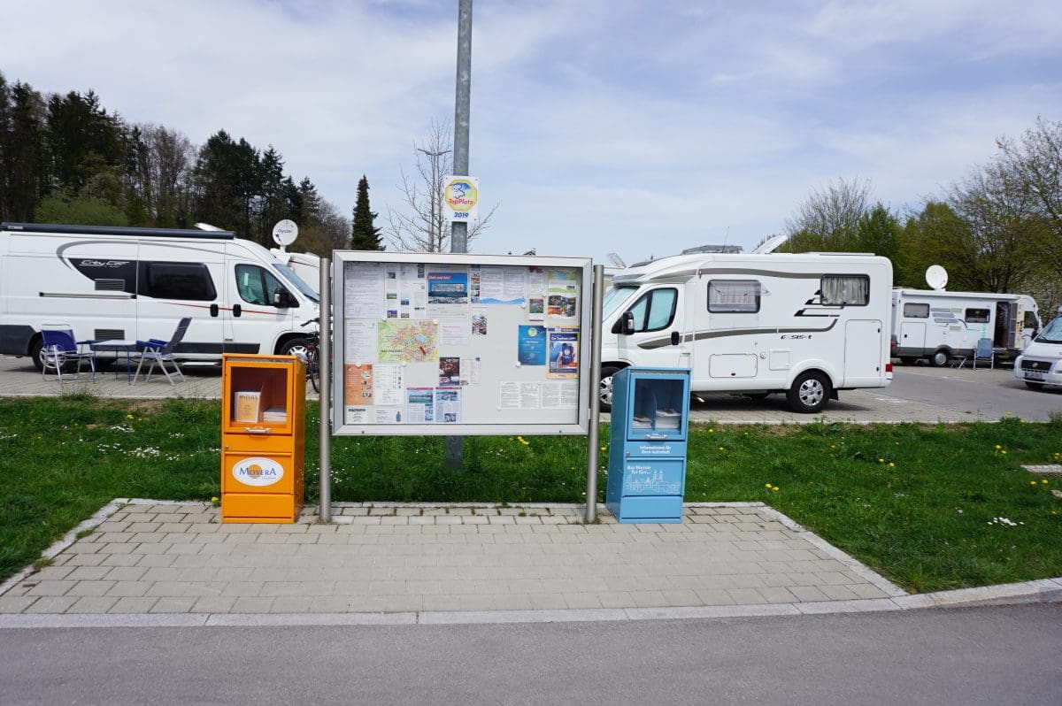 Wohnmobilstellplatz an der Waldseetherme in Bad Waldsee