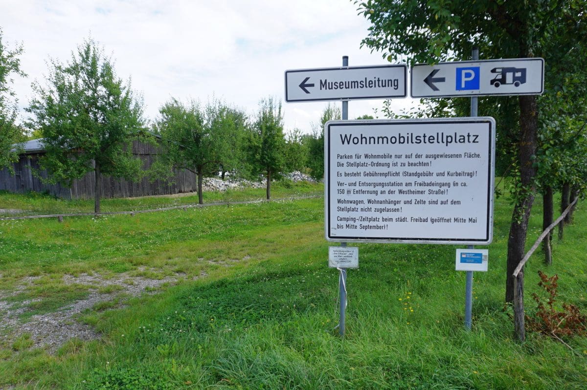 Wohnmobilstellplatz am Freilandmuseum