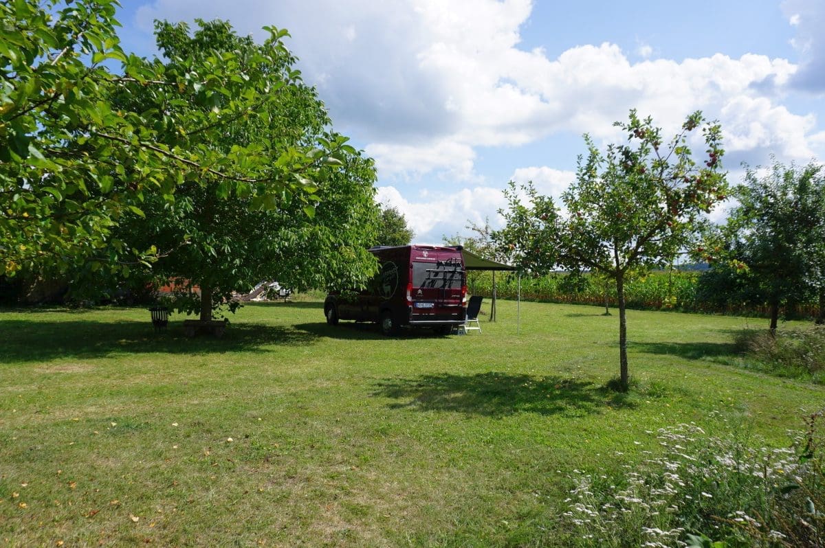 Wohnmobilstellplatz Ruheoase Obstwiese
