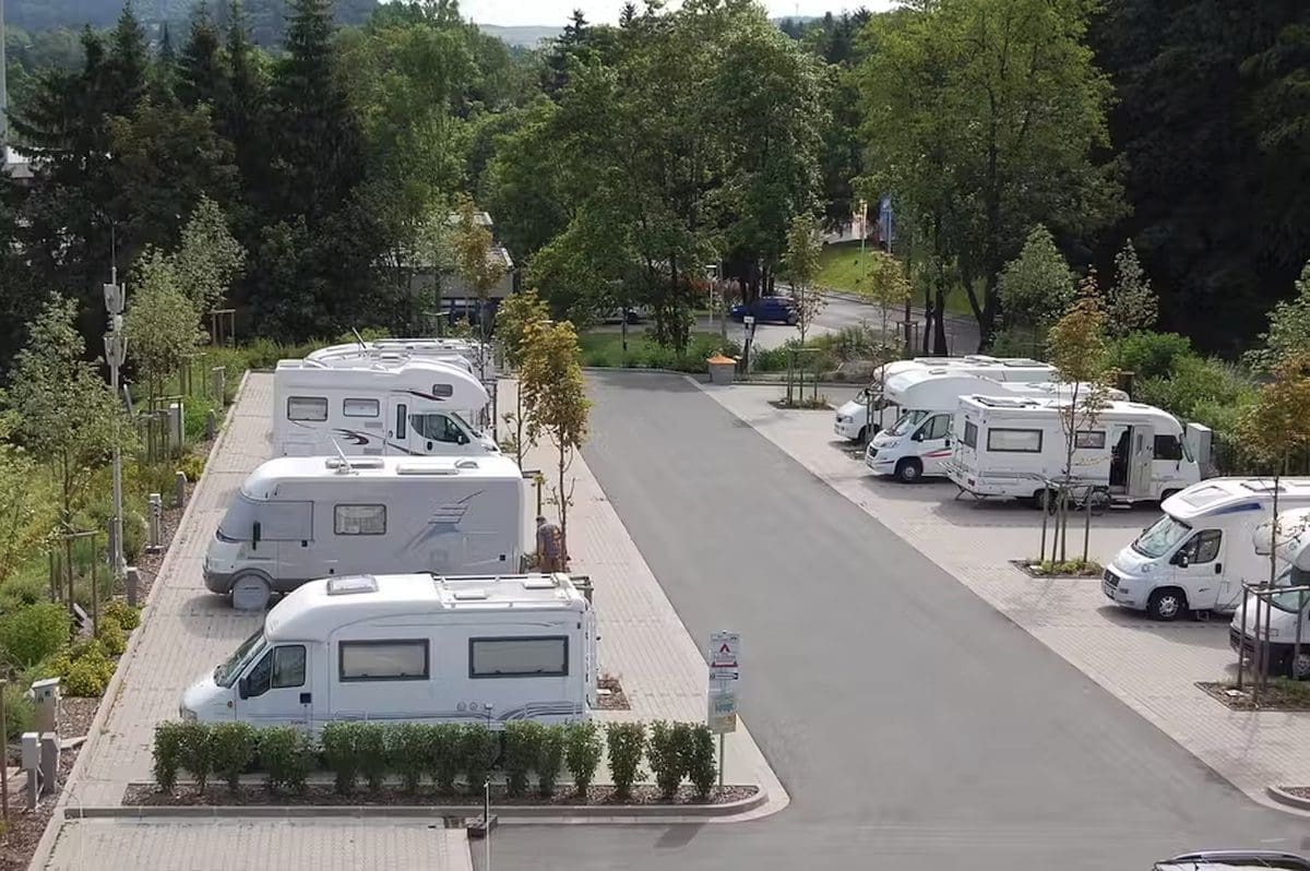 Wohnmobilstellplatz Therme Bad Steben