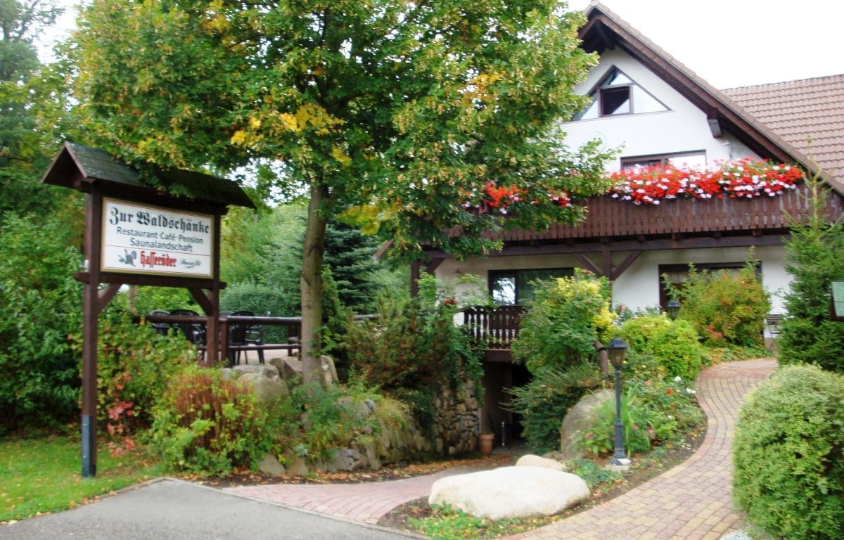 Wohnmobilstellplatz beim Gasthaus Zur Waldschänke