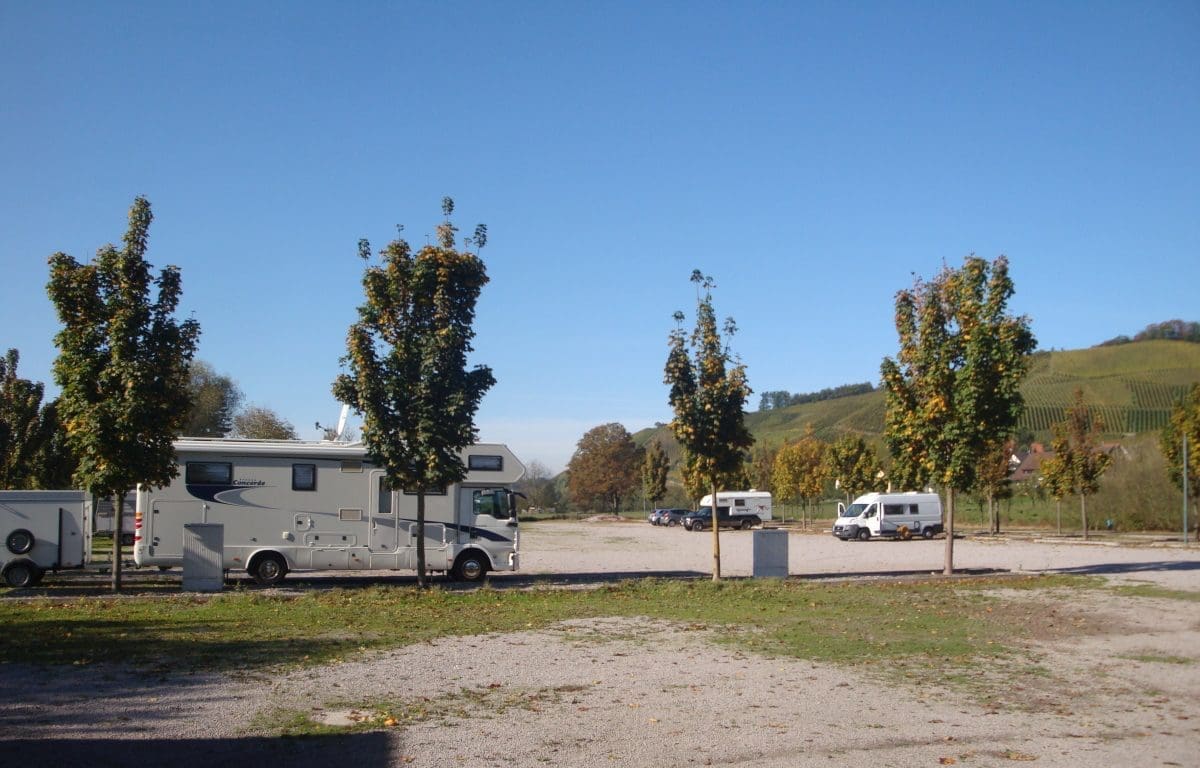 Wohnmobilstellplatz am Festplatz in Durbach