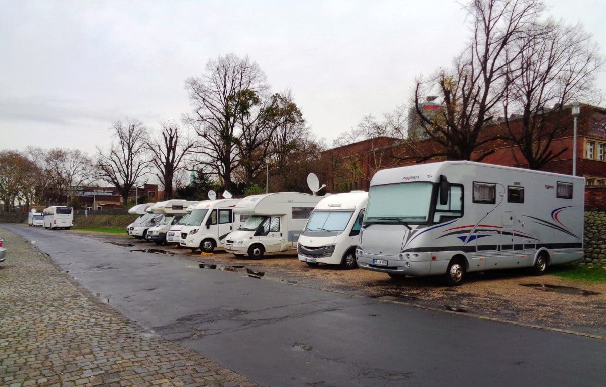 Wohnmobilstellplatz an der Rheinterrasse