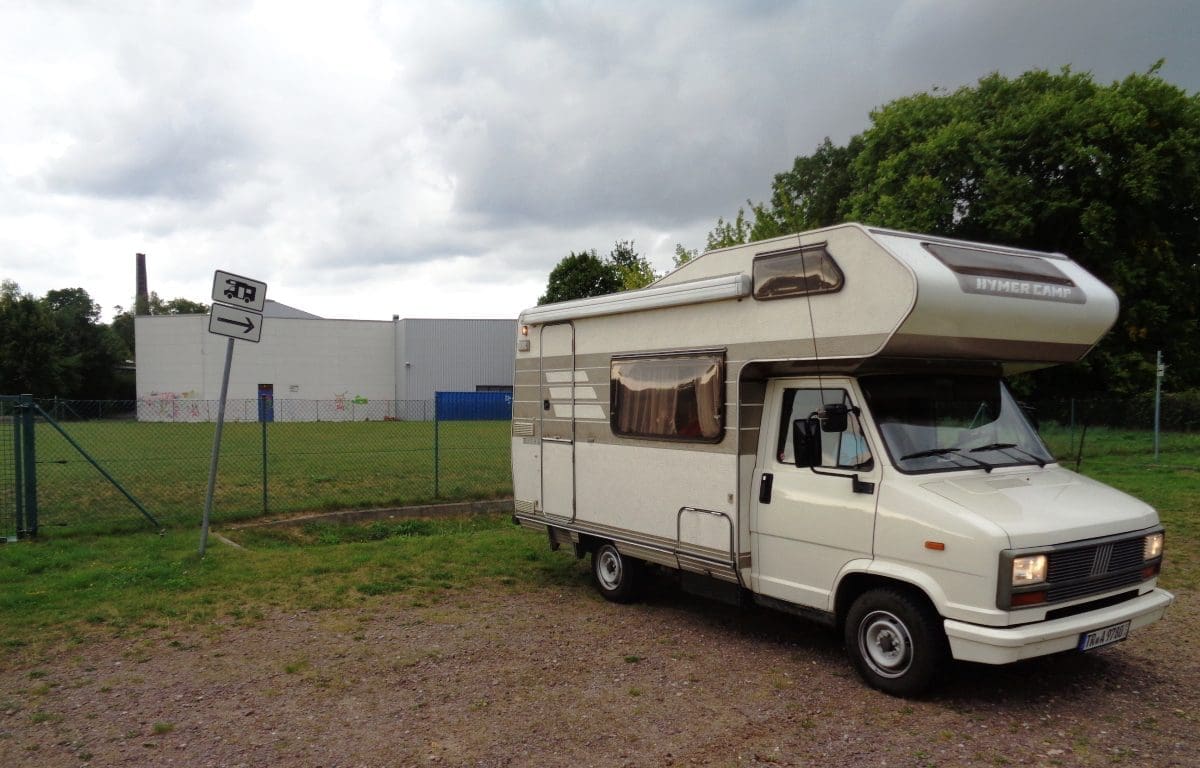 Wohnmobilstellplatz am Familiengarten