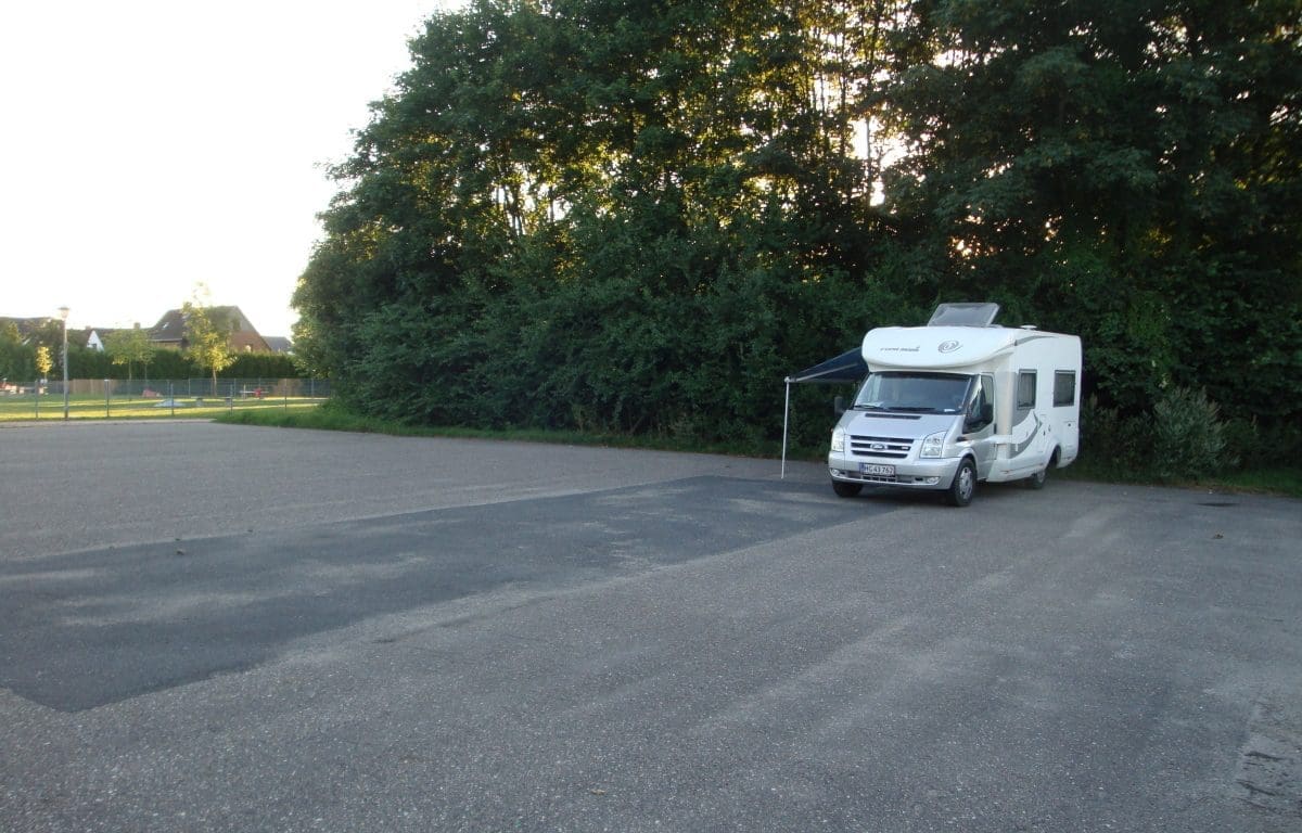 Wohnmobilstellplatz am Freizeitbad LUV