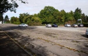 Wohnmobilstellplatz beim Sportzentrum in Bruchsal