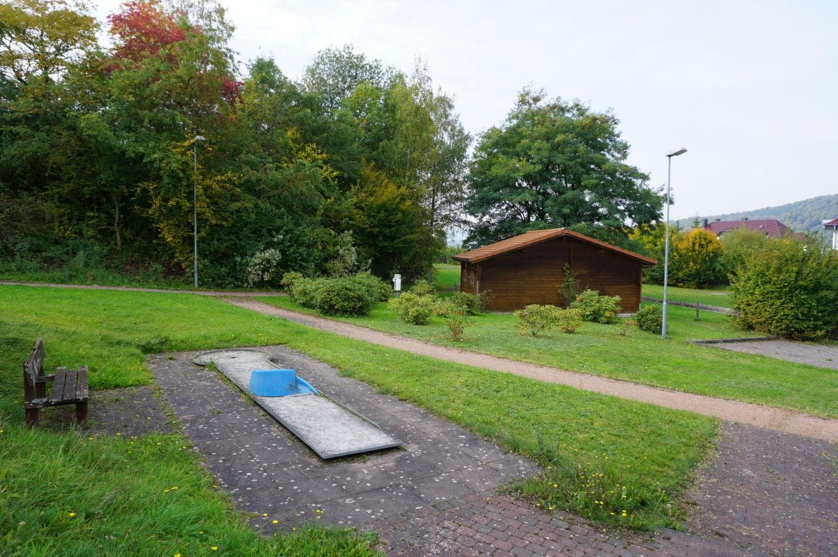 Wohnmobilstellplatz an der Wanderherberge Dorndorf