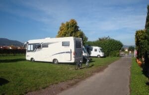 Wohnmobilstellplatz der Brennerei Göring