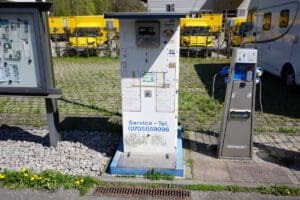 Wohnmobilstellplatz am alten Bahnhof Calw