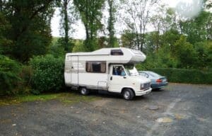 Wohnmobilstellplatz beim Gasthaus Zur Waldschänke