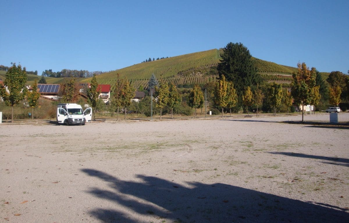 Wohnmobilstellplatz am Festplatz in Durbach
