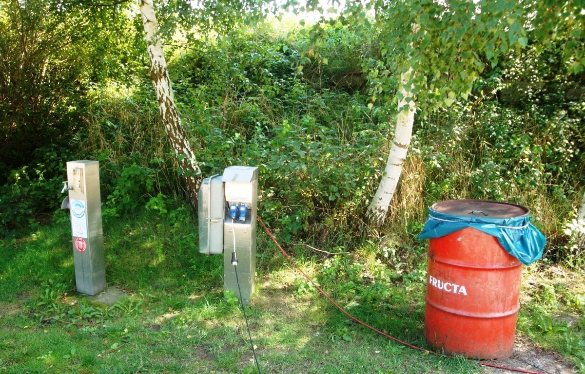 Wohnmobilstellplatz am Dömitzer Hafen