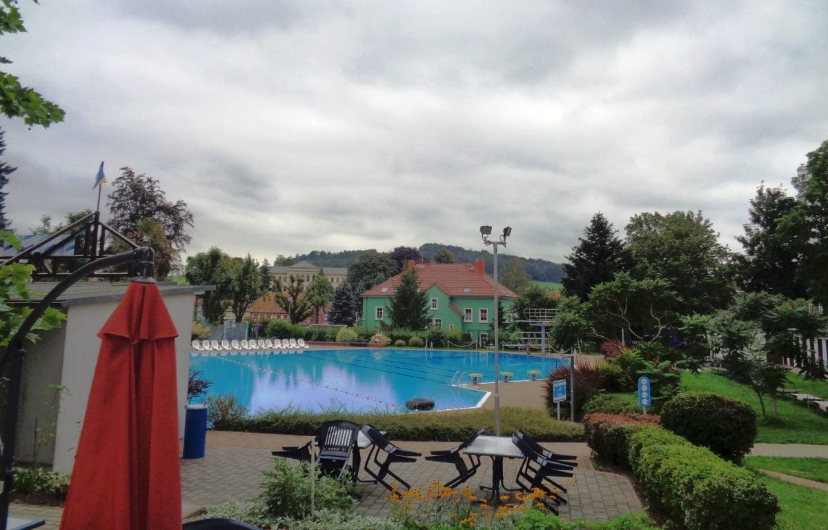 Wohnmobilstellplatz am Freibad Ebersbach