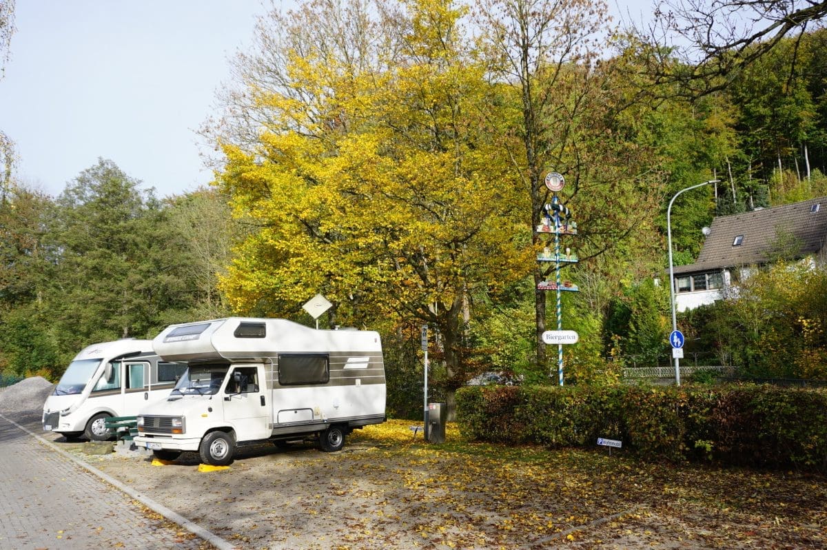 Wohnmobilstellplatz am Kluterbad in Ennepetal