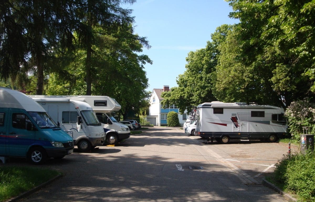 Wohnmobilstellplatz am Albgau Freibad