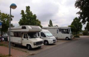 Wohnmobilstellplatz am Bahnhof Eutin