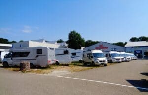 Wohnmobilstellplatz bei WVD-Südcaravan