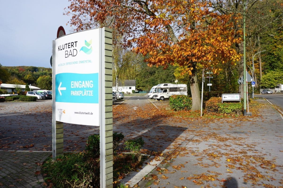 Wohnmobilstellplatz am Kluterbad in Ennepetal