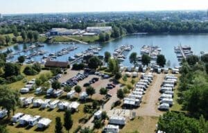Wohnmobilstellplatz am Yachthafen Emmerich