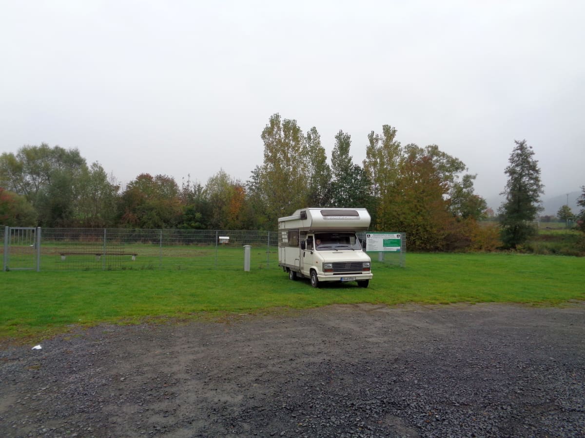 Wohnmobilstellplatz an der Ulster in Geisa