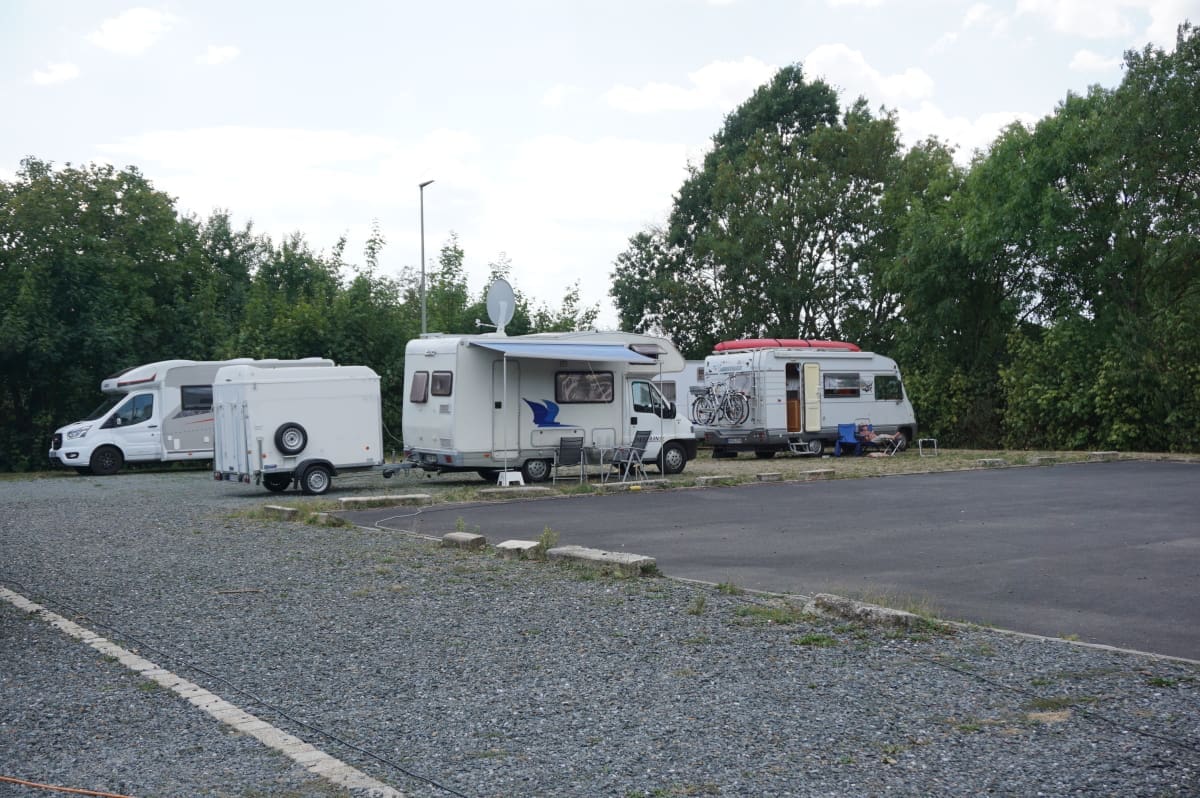 Wohnmobilstellplatz am Festplatz in Goldkronach