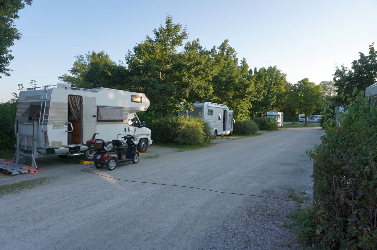 Wohnmobilstellplatz am Festplatz in Freystadt