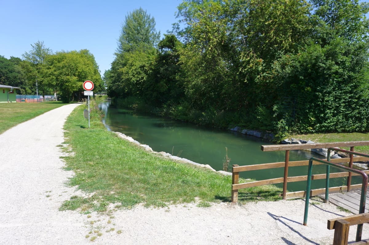 Wohnmobilstellplatz in Garching an der Alz