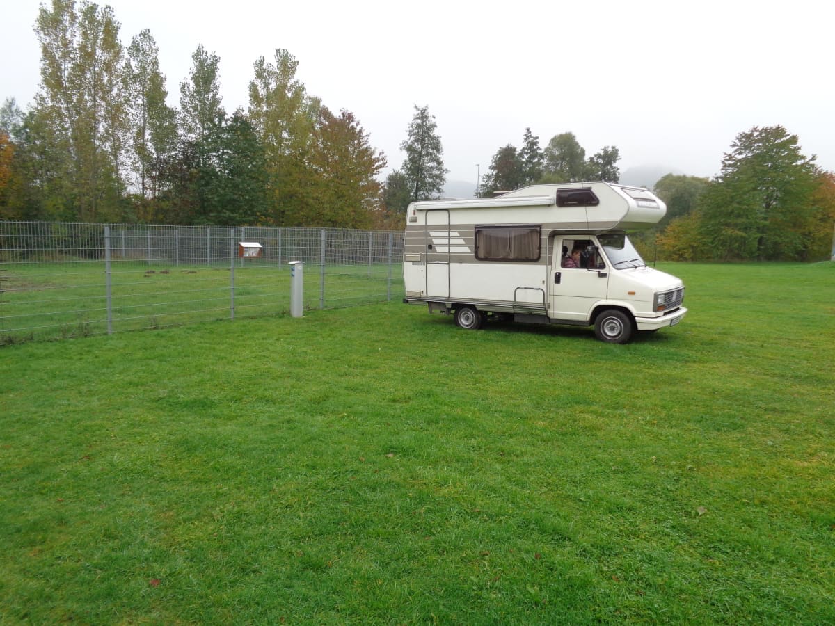 Wohnmobilstellplatz an der Ulster in Geisa