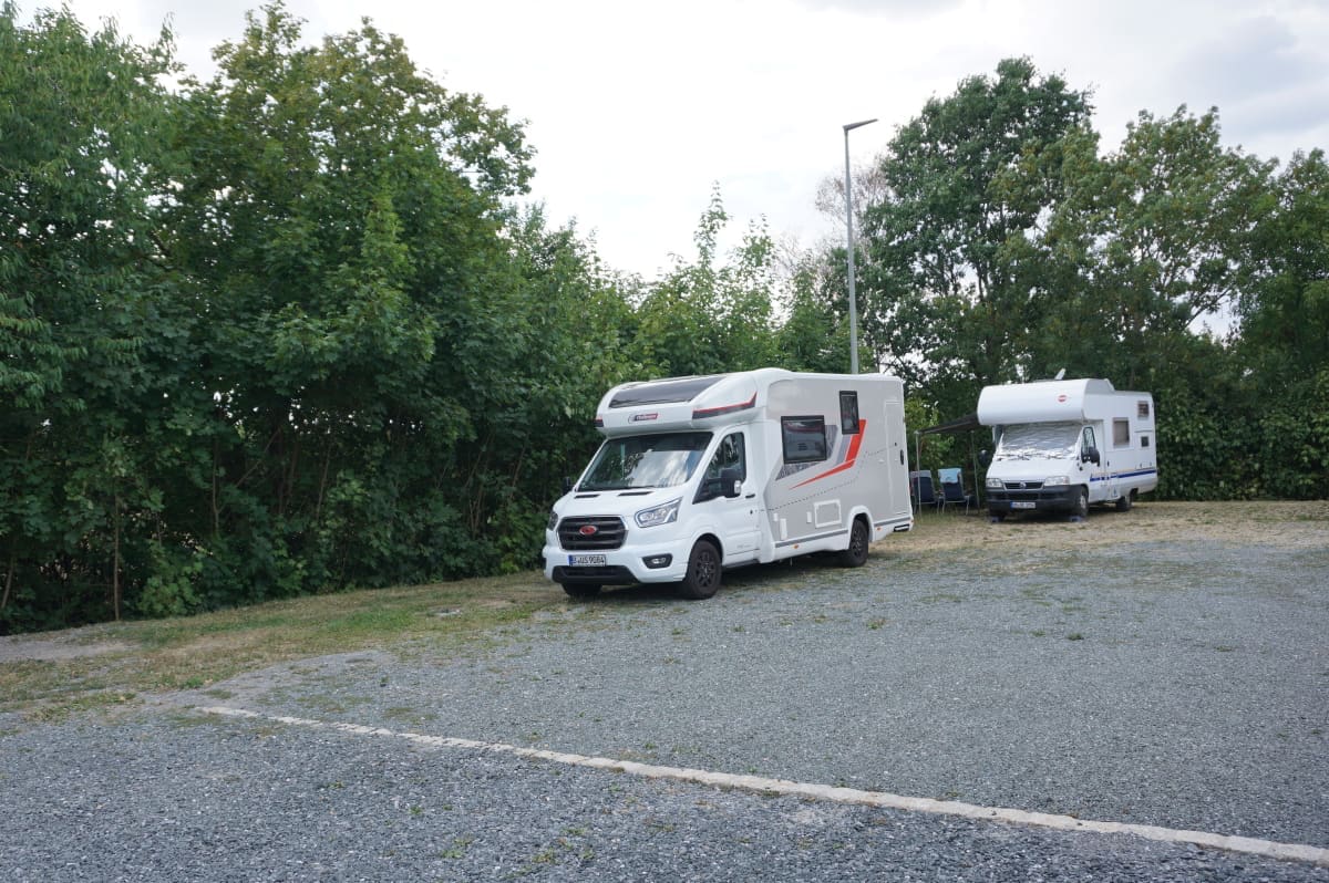 Wohnmobilstellplatz am Festplatz in Goldkronach