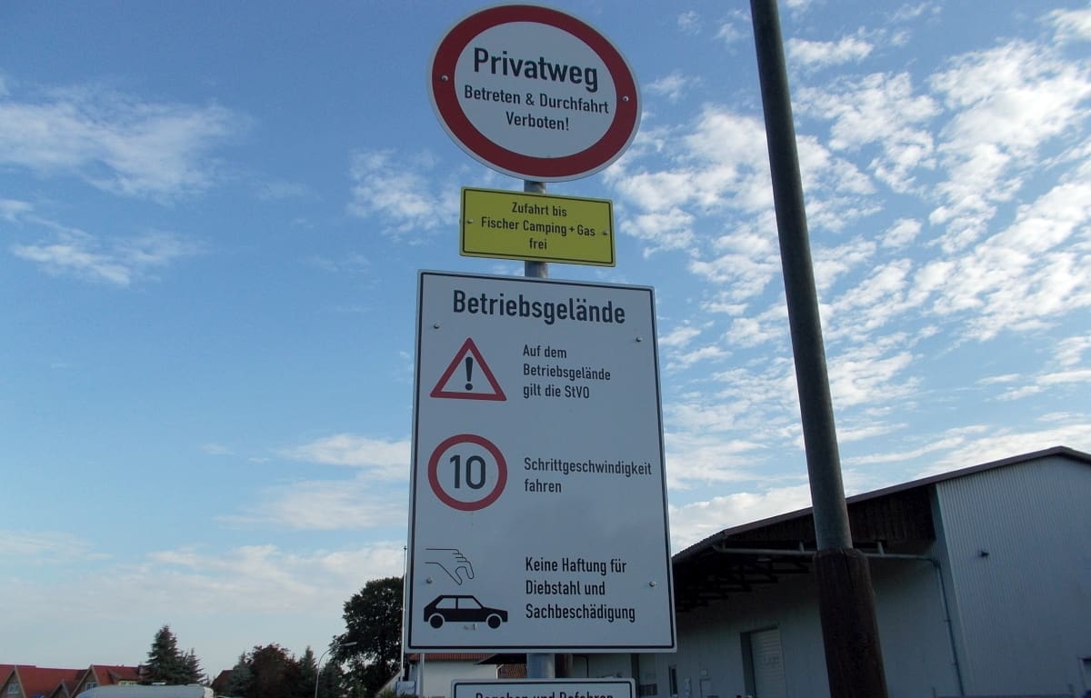 Wohnmobilstellplatz bei Fischer Camping