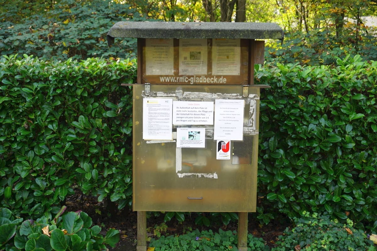 Reisemobilstellplatz Wittringer Wald in Gladbeck