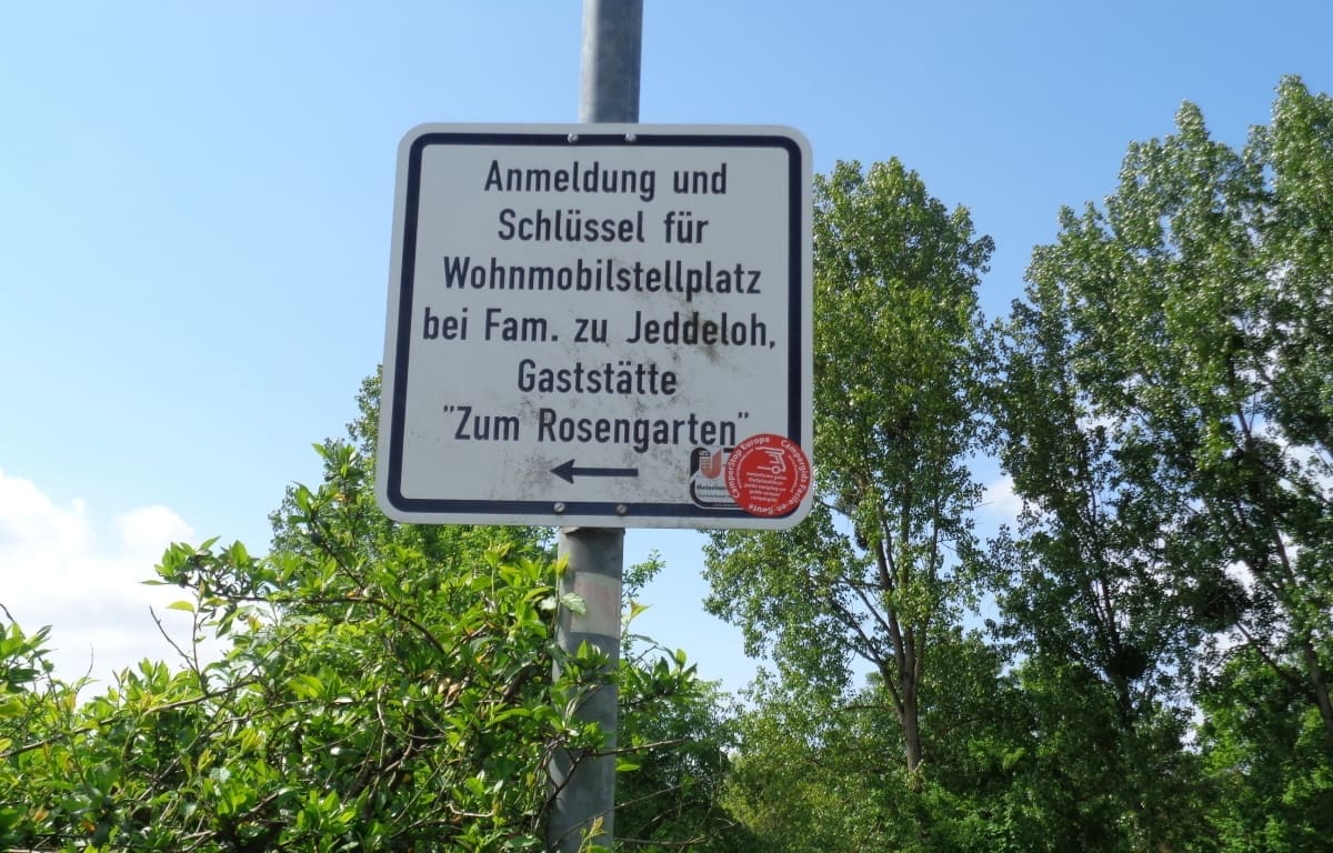Wohnmobilstellplatz am Rosengarten in Gladenbach