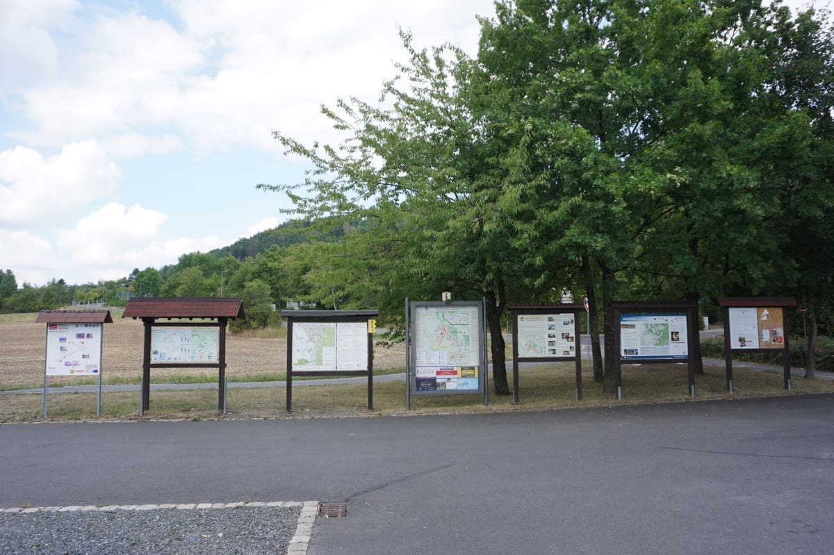 Wohnmobilstellplatz am Festplatz in Goldkronach