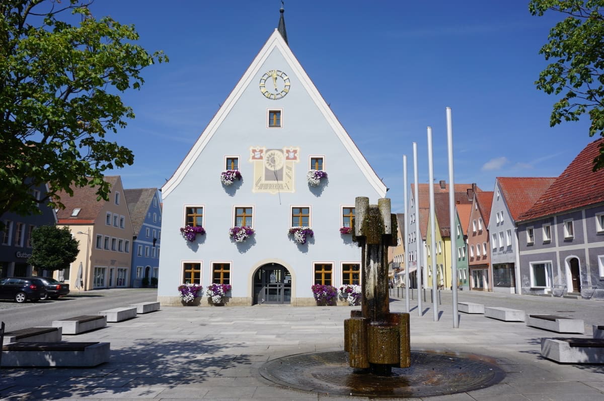 Historischer Stadtkern in Freystadt