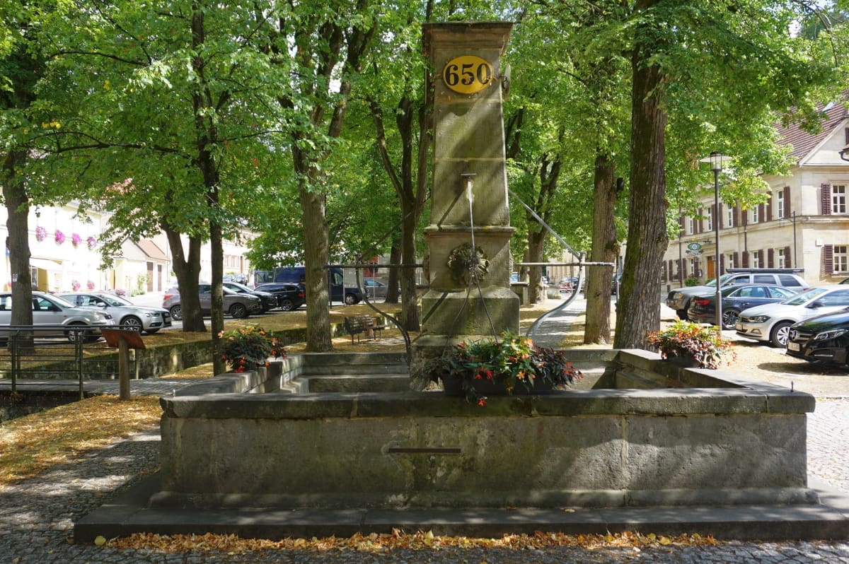 Wohnmobilstellplatz am Festplatz in Goldkronach