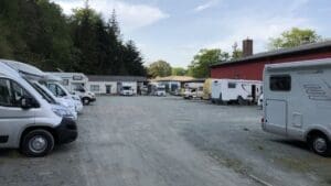 Wohnmobilstellplatz am Korbwerk Usedom