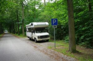 Wohnmobilstellplatz an der Saarow-Therme