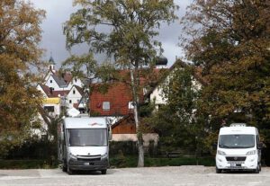 Wohnmobilstellplatz am Brenzufer