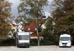 Wohnmobilstellplatz am Brenzufer