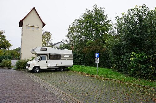 Wohnmobilstellplatz am Schlosspark in Billigheim