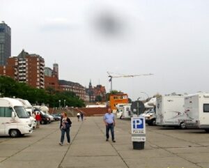 Wohnmobilstellplatz Parkplatz Strand Pauli