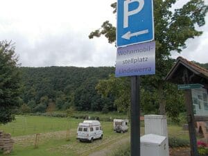 Wohnmobilstellplatz an der Werrabrücke Wohnmobilstellplatz an der Werrabrücke