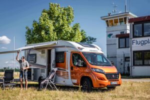 Wohnmobilstellplatz Hugo Junkers in Dessau